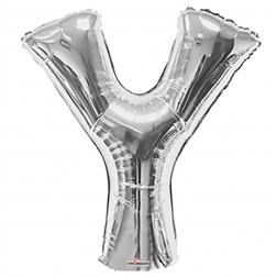  34" SP: Silver Shape Letter Y