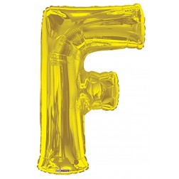  34" SP: Gold Shape Letter F