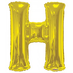  34" SP: Gold Shape Letter H