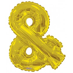  34" SP: Gold Shape Letter "&"