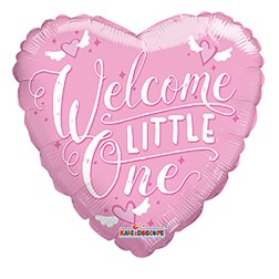  09" PR Welcome Little One Pink