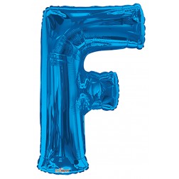  34" SP: Royal Blue Shape Letter F