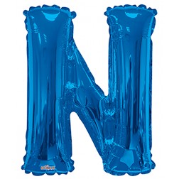  34" SP: Royal Blue Shape Letter N