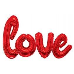  Jumbo Assortment Red Love Script