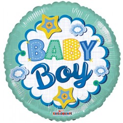  18" SP: BV Baby Boy Quilt