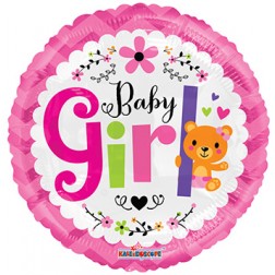  18" SP: BV Baby Girl Bear