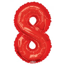 34" SP: Red Shape Number 8