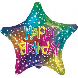 17" SP: PR Birthday Stars Multicolor