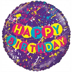 18" SP: PR Birthday Paint Spots Gellibean
