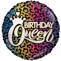 18" SP: PR Birthday Queen Holographic