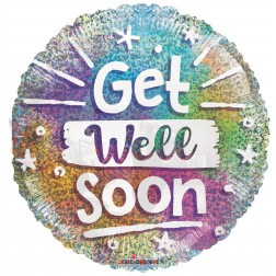 18" SP: PR Get Well Soon Holographic