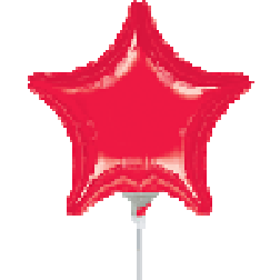 Flat: 04" Red Star