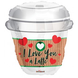 18" SP: PR ILY Coffee Cup SPP