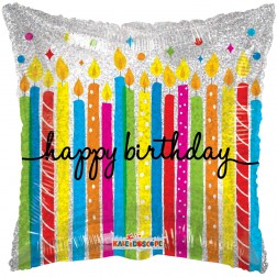 18" SP: PR Birthday Big Candles Holo