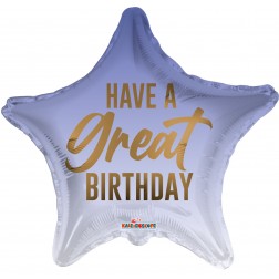18" SP: PR Have A Great Bday Mt