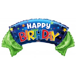 36" SP: PR Birthday Banner Shape