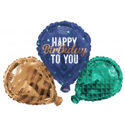 36" SP: PR Happy Bday To You Balloons Shape