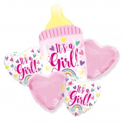 Bouquet Baby Girl Bottle