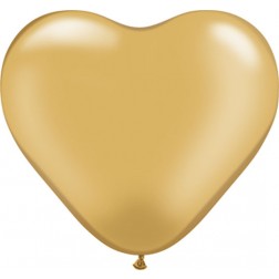 06" Gold Heart 100Ct