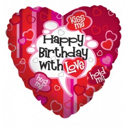 18" SP: SV Happy Birthday With Love
