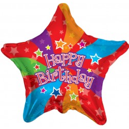 18" SP: Happy Birthday Colors