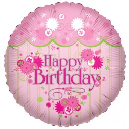 18" SP: Happy Birthday Border
