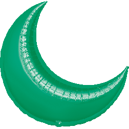 SuperShape Green Crescent 26"