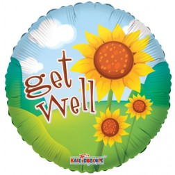 18" SP: Get Well Bright Sunflowers