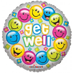 18" SP: SV Get Well Colorful Smiles