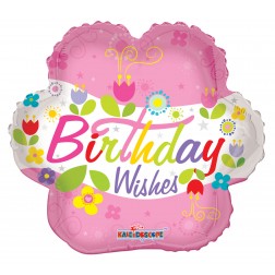 18" SP: Birthday Wishes Flower