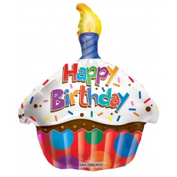 18" SP: Birthday Cupcake