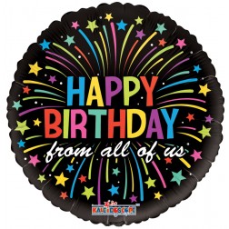 18" SP: BIRTHDAY FROM ALL OF US GELLIBEAN