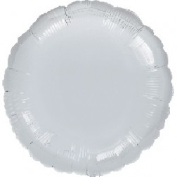 Standard Circle Metallic Silver