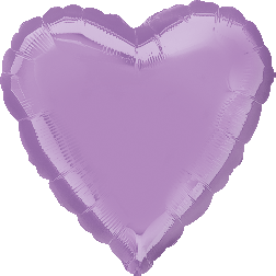  Pearl Lavender Decorator Heart
