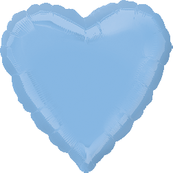  Pastel Blue Decorator Heart