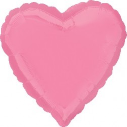 Standard Heart Bright Bubble Gum Pink