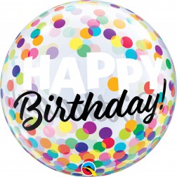 Bubble: 22" Birthday Colorful Dots