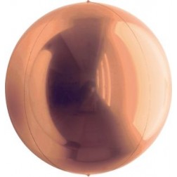 20" Metallic Rose Gold Balloon Ball