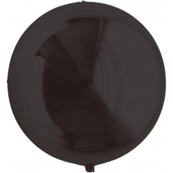 10" Metallic Black Balloon Ball