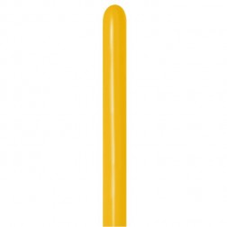 260 Fashion Honey Yellow (50pcs)  (AIR ONLY) Sempertex Balloons