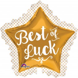 SuperShape Best of Luck Gold Star