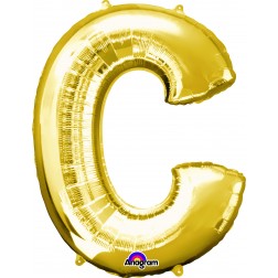 Anagram SuperShape Letter "C" Gold