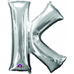 Anagram SuperShape Letter "K" Silver