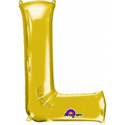 Anagram SuperShape Letter "L" Gold