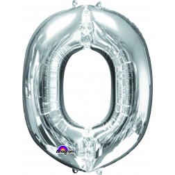 Anagram SuperShape Letter "O" Silver