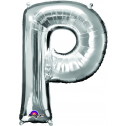Anagram SuperShape Letter "P" Silver