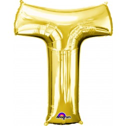 Anagram SuperShape Letter "T" Gold