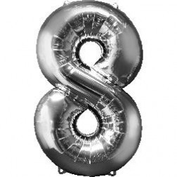 Anagram MiniShape Number "8" Silver