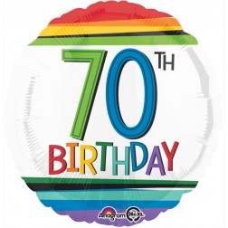 Standard Rainbow Birthday 70