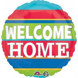 Standard Welcome Home Colorful Stripes